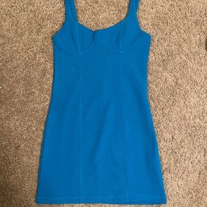 Zara blue dress